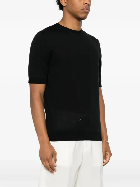 Scurt tricou Roberto Collina negru