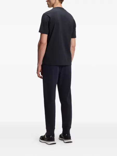Tricou Boss din jacard negru