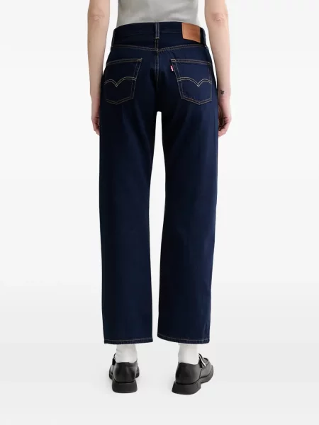 Blugi drepți Levi's® evazate verde