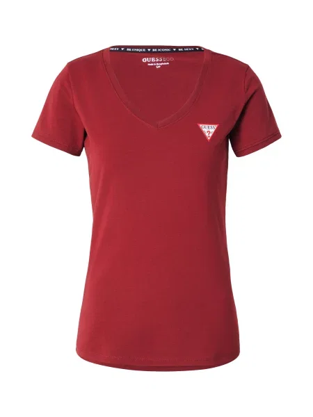 GUESS Tricou cireș roșu
