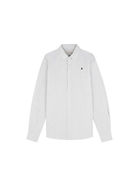 Scalpers Košile šedá bílá