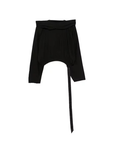 Decupat hanorac cu glugă Rick Owens Drkshdw cu glugă negru