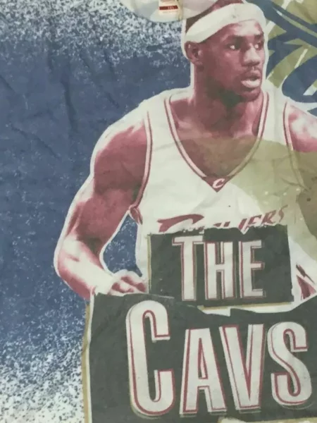 Tricou Mitchell & Ness alb
