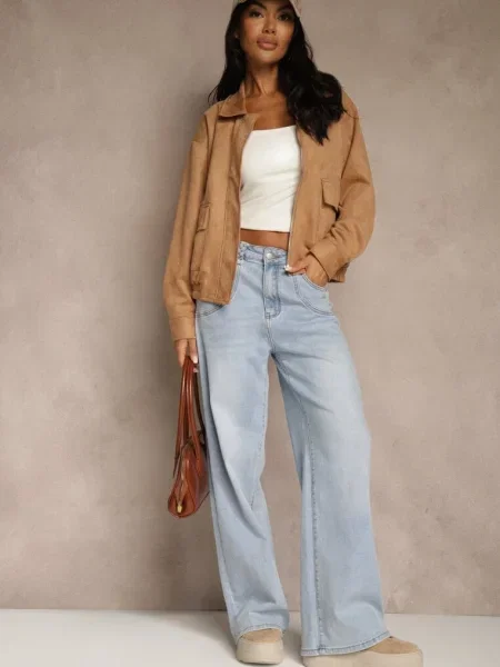 Blugi Saliana Albaștri albastru