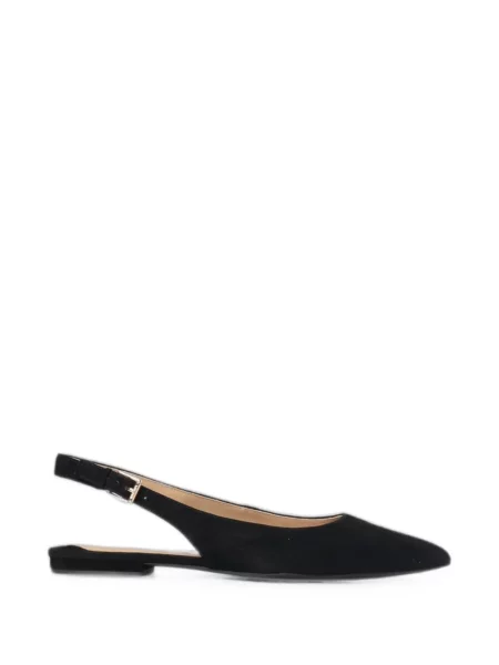 Pantofi cu toc Lauren Ralph Lauren fără toc negru