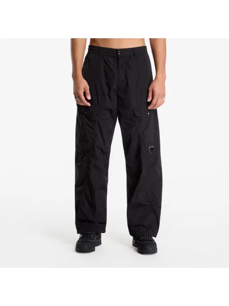 Pantaloni de trening C.P. Company Chrome-R No Side Seams Lens Cargo Pants Black 50 negru