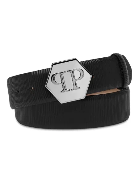 Pasek Philipp Plein czarny