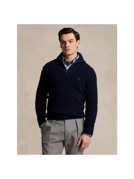 Sweter Polo Ralph Lauren niebieski