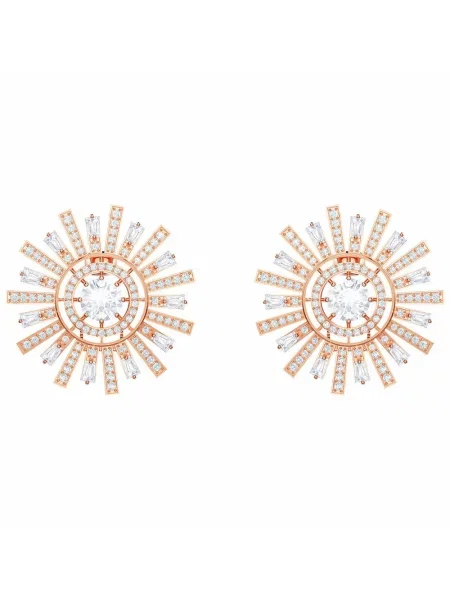 Kolczyki Swarovski żółte