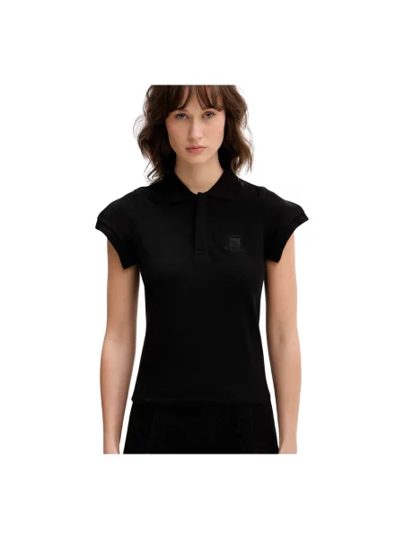 Top Vetements z logo czarny