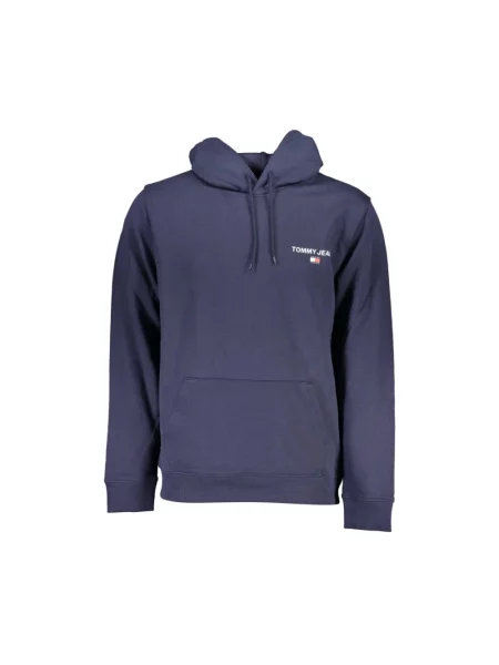 Bluza Tommy Jeans z nadrukiem niebieska