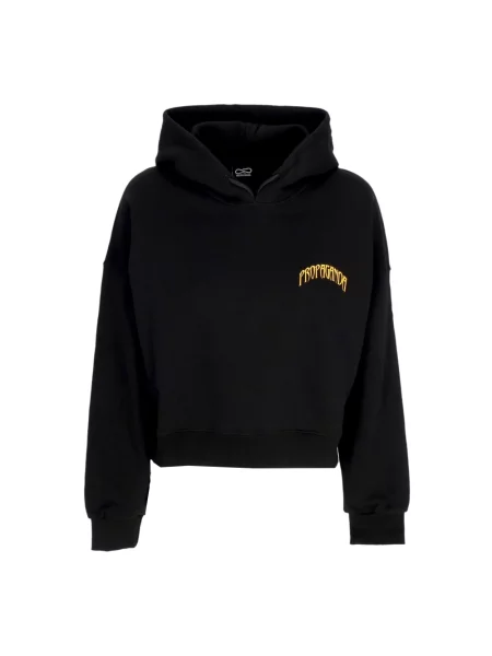 Bluza z kapturem Propaganda czarna
