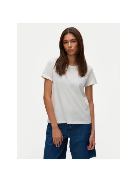 Vero Moda T-Shirt Blair Regular Fit λευκό