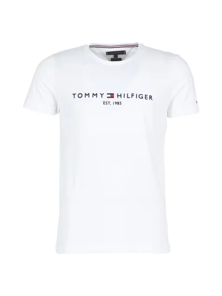 Majica Tommy Hilfiger s autogramom bijela