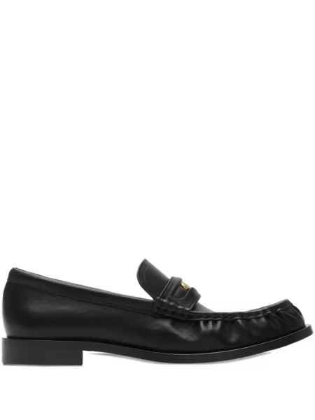 Pantofi loafer Burberry din piele negru