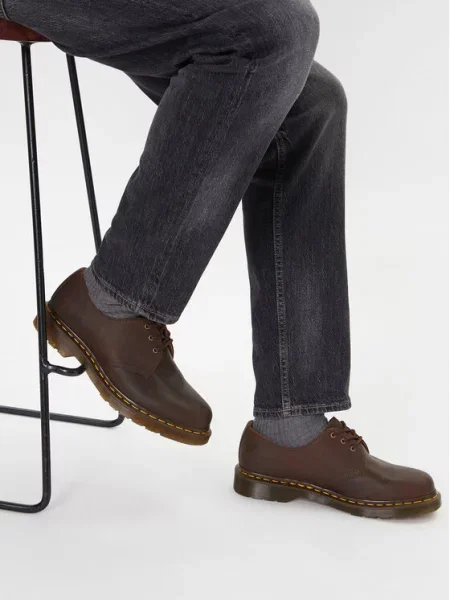 Cipele Dr. Martens Gaucho Crazy Horse smeđa