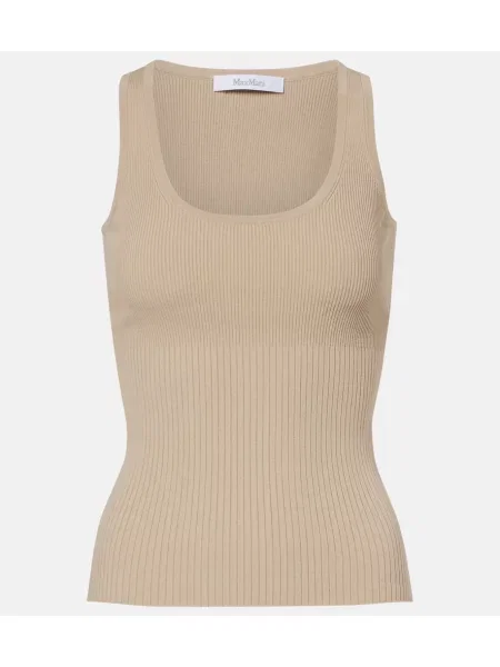 Top Max Mara tricotate bej
