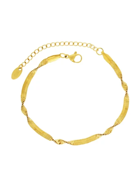Bransoletka Dansk Copenhagen elegancka żółta