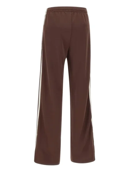 Pantaloni Adidas cu dungi alergare maro