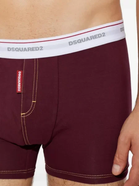 Boxeri Dsquared2 cu autograf roșu