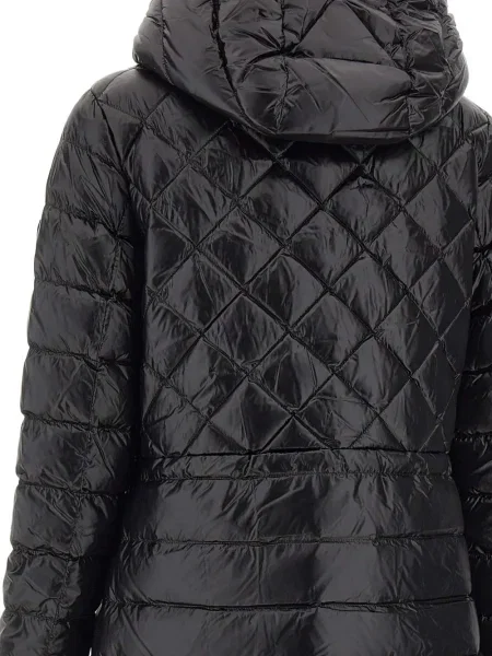 Palton Mackage cu glugă negru