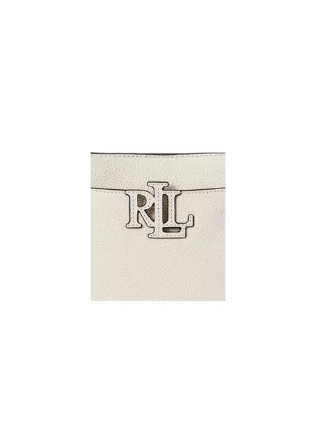 Ročna torba LAUREN RALPH LAUREN bela
