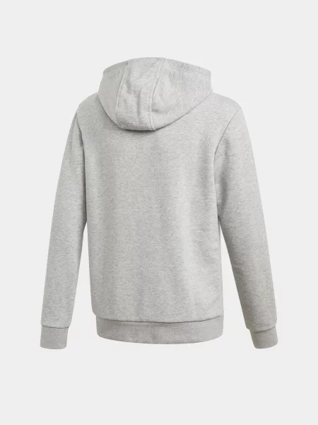Дитяче Худі adidas TREFOIL ORIGINALS бавовна/поліестер сірий