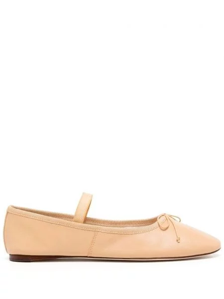 Balerini Loeffler Randall din piele portocaliu