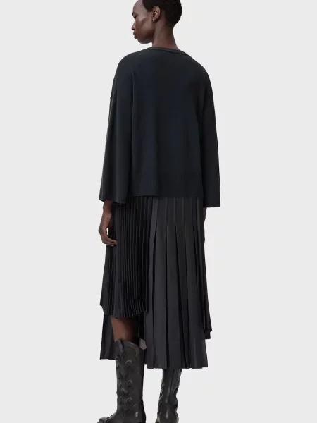Платье Allsaints серое