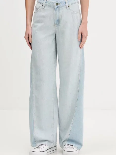 Guess Jeans wide leg de damă albastru