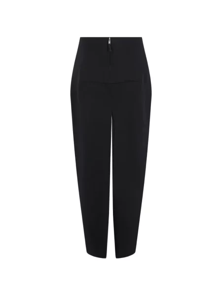 Fustă midi Rick Owens de lână negru