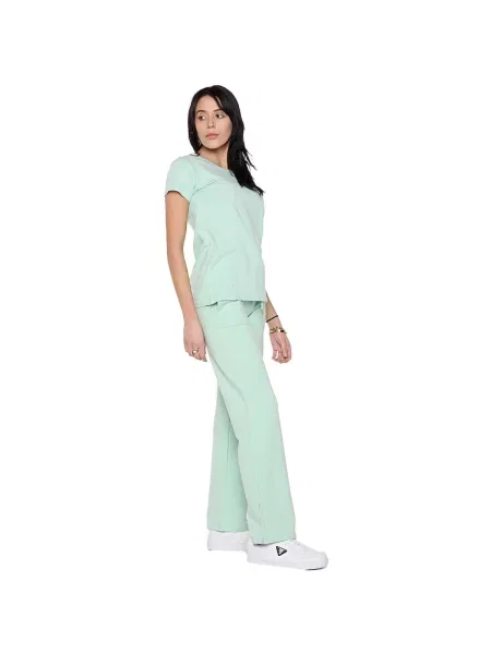 Scurt tricou Leone 1947 cu mâneci scurte verde