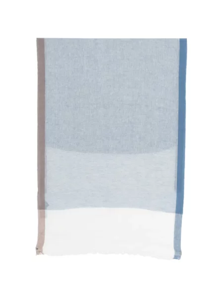 Шал Dell'oglio с ресни синьо