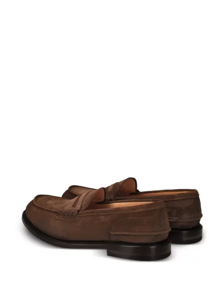 Pantofi loafer Premiata din piele maro