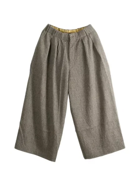 Pantaloni Uma Wang gri