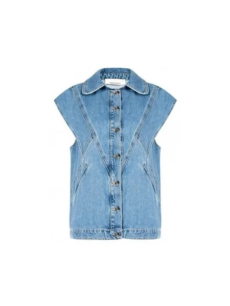 Vestă Rinascimento albastru