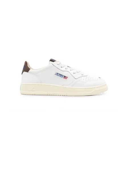 Sneakersy Autry skórzane białe
