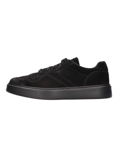 Sneakersy Doucal's zamszowe czarne
