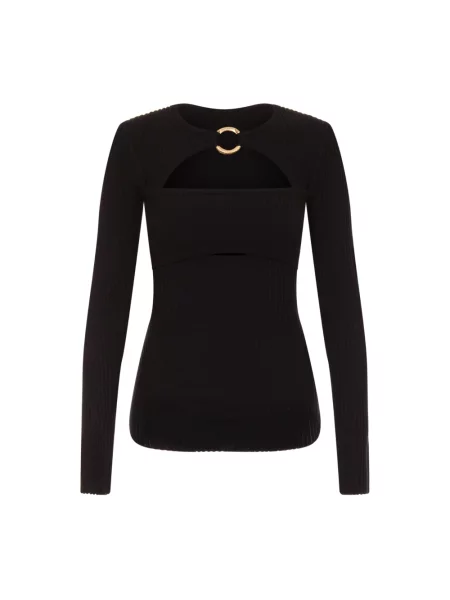 Sweter Roberto Cavalli czarny