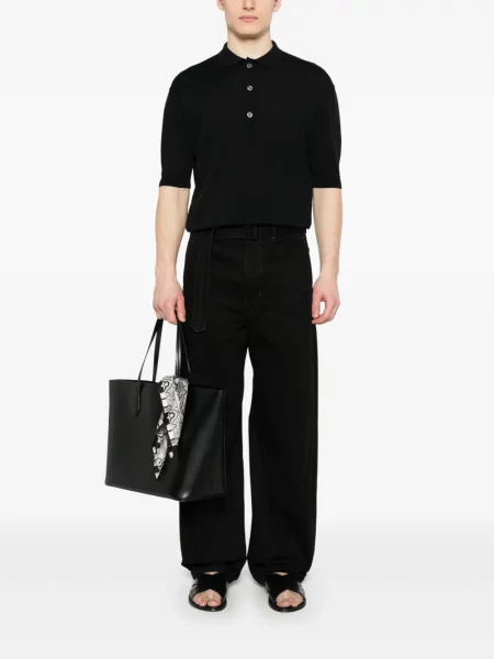 Polo Lardini tricotate negru