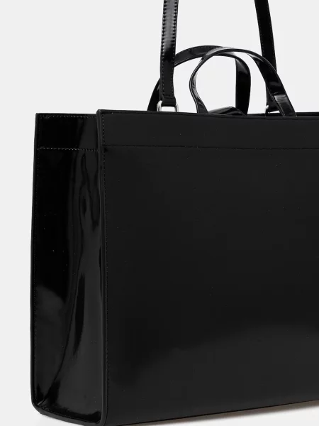 Geantă shopper Tommy Jeans negru