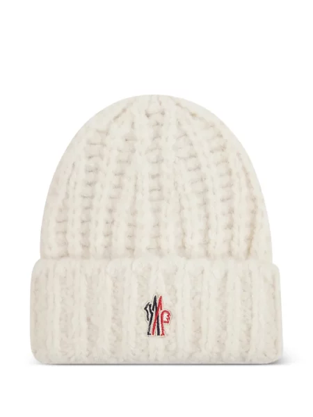 Kapa beanie Moncler Grenoble s autogramom