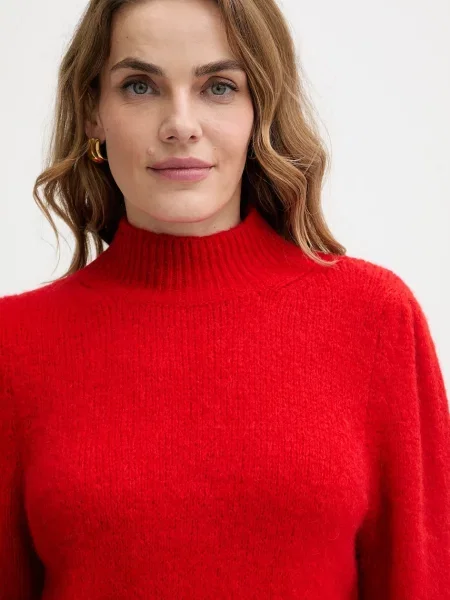 Светр із додаванням вовни Morgan гольф MLEONAR червоний