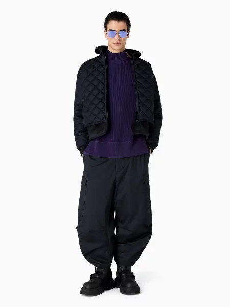 Emporio Armani Демісезонна куртка синій