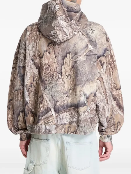 Hanorac cu glugă Represent maro