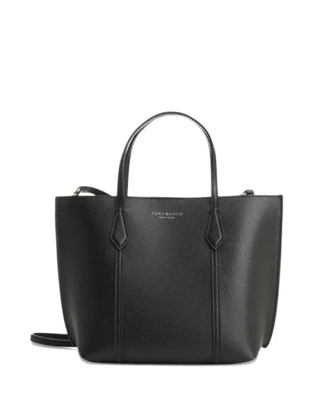 Geanta de piele Tory Burch din piele negru