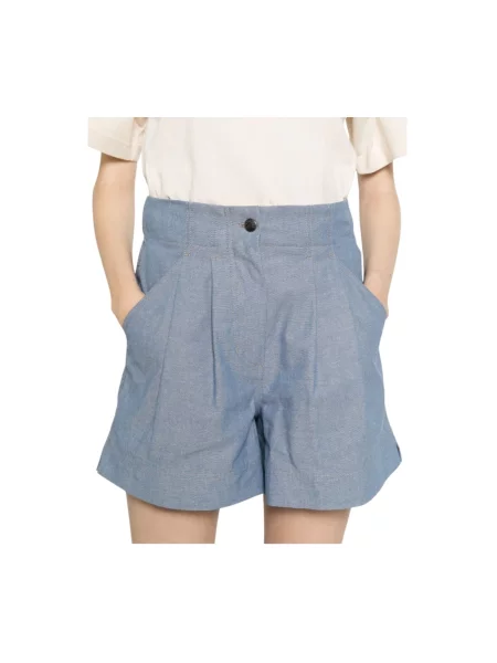 Szorty Moncler niebieskie