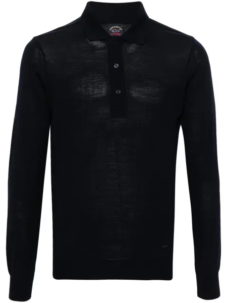 Polo Paul & Shark cu broderie albastru