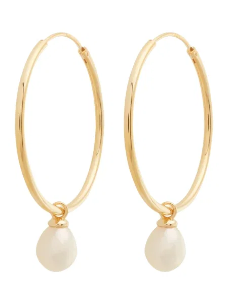 Glanzstücke München Uhani zlata / biserno bela