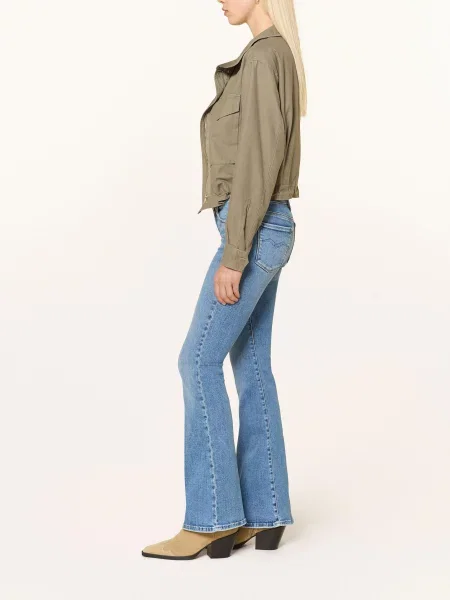 Replay Jeansy Flare Joella blau niebieskie